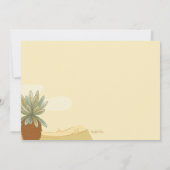 Cartes d'invitation Fraailejon Plantes (Dos)