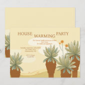 Cartes d'invitation Fraailejon Plantes (Devant / Derrière)