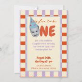 Cartes d'invitation Fun to be One  (Devant)