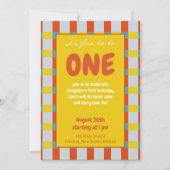 Cartes d'invitation Fun to be One (Devant)