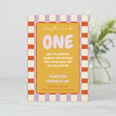 Cartes d'invitation Fun to be One (Debout devant)
