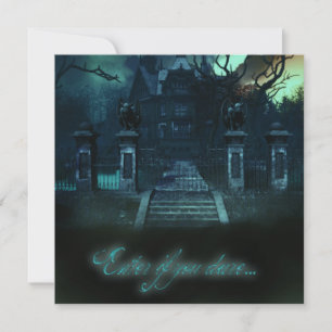 Cartes d'invitation Halloween effrayantes de Maiso