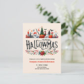 Cartes d'invitation Hallowmas Halloween Noël Mashu (Debout devant)