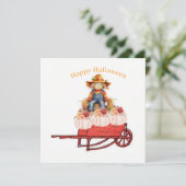 Cartes d'invitation Happy Halloween (Debout devant)