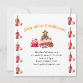 Cartes d'invitation Happy Halloween (Dos)