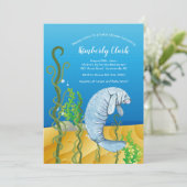 Cartes d'invitation Manatee (Debout devant)