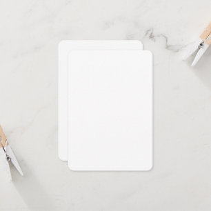 Cartes d'invitation mat 3,5x5 personnalisées Coi