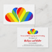 Cartes d'invitation miniatures ! (Devant / Derrière)