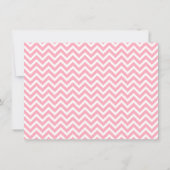 Cartes d'invitation modernes pour le baptême de bé (Dos)