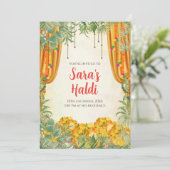 Cartes d'invitation numériques pour Haldi Invitati (Debout devant)