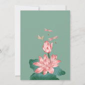 Cartes d'invitation numériques pour la cérémonie M (Dos)