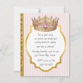 Cartes d'invitation numériques pour l'anniversaire (Devant)