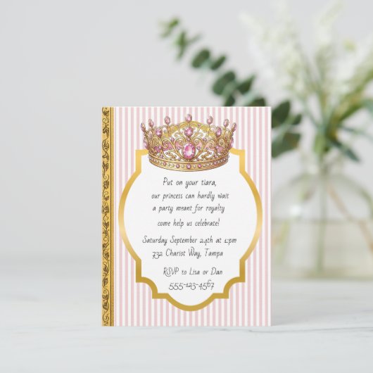 Cartes d'invitation numériques pour l'anniversaire (Debout devant)