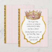 Cartes d'invitation numériques pour l'anniversaire (Devant / Derrière)