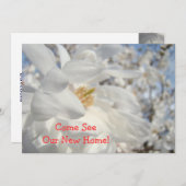 Cartes d'invitation Open House (Devant / Derrière)