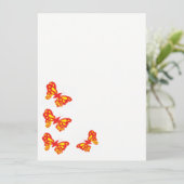 Cartes d'invitation/Papillons (Debout devant)