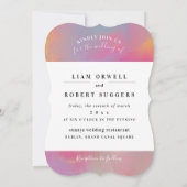 Cartes d'invitation Pastell Passion (Dos)