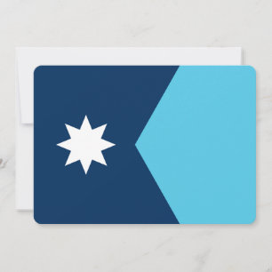 Cartes d'invitation patriotiques avec drapeau du M