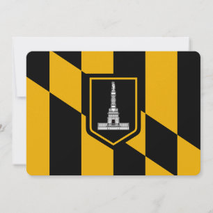Cartes d'invitation patriotiques avec le drapeau d