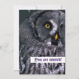 Cartes d'invitation personnalisées avec Grande Cho