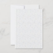 Cartes d'invitation personnalisées | Élégantes | P (Dos)