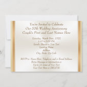 Cartes d'invitation personnalisées époustouflantes (Dos)