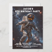 Cartes d'invitation personnalisées pour anniversai (Devant)