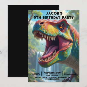 Cartes d'invitation personnalisées pour anniversai