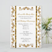 Cartes d'invitation personnalisées pour le 50e ann (Debout devant)