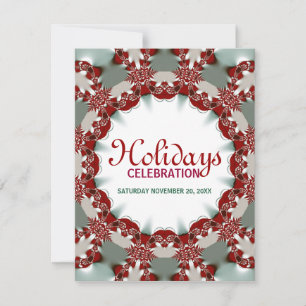 Cartes d'invitation personnalisées pour les fêtes