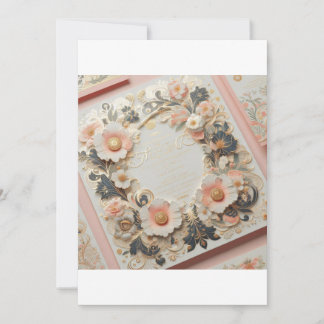 Cartes d'invitation Personnalisées pour Mariages,