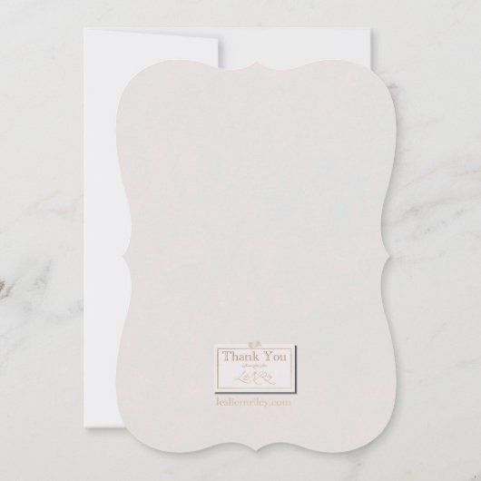 Cartes d'invitation Petite Fraise Marie Antoinette (Dos)