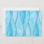 Cartes d'invitation photo de plage (Dos)