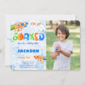 Cartes d'invitation photo personnalisables avec pi (Devant)