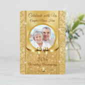 Cartes d'invitation PHOTO personnalisées pour un 5 (Debout devant)