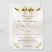 Cartes d'invitation PHOTO personnalisées pour un 5 (Dos)