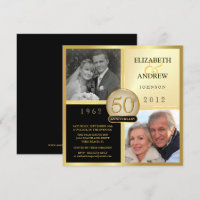 Cartes d'invitation photo pour anniversaire de mar