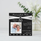 Cartes d'invitation photo pour fête d'anniversaire (Debout devant)