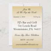 Cartes d'invitation photo pour une fête d'annivers (Dos)