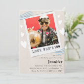 Cartes d'invitation pour 100 ans (Debout devant)