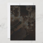 Cartes d'invitation pour 100 ans Glam Glitter (Dos)