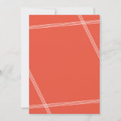 Cartes d'invitation pour 60e anniversaire Simple M (Dos)
