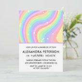 Cartes d'invitation pour 7ème anniversaire Arc-en- (Debout devant)