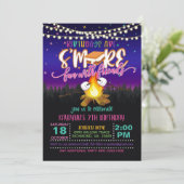 Cartes d'invitation pour anniversaire : c'est plus (Debout devant)