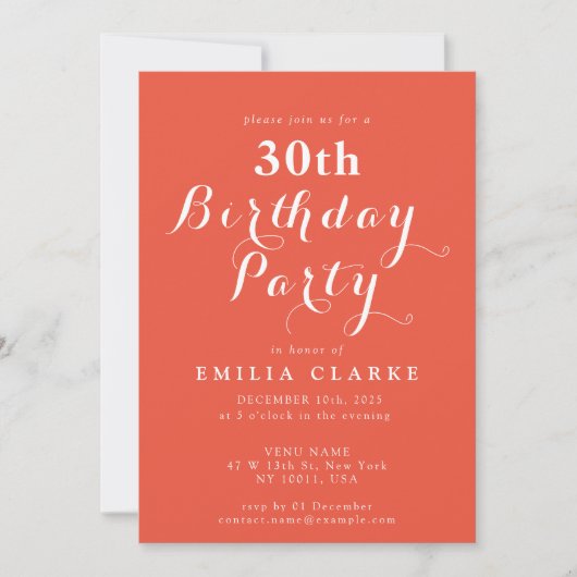 Cartes d'invitation pour anniversaire d'adulte min (Devant)