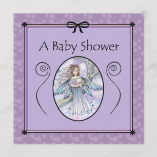 Cartes d'invitation pour Baby Shower de Maman chér