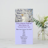 Cartes d'invitation pour Baby Shower Devinez qui a (Debout devant)