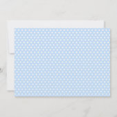 Cartes d'invitation pour Baby Shower Garçon Élépha (Dos)