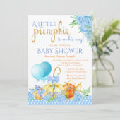 Cartes d'invitation pour Baby Shower Garçon Petit (Debout devant)