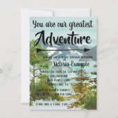 Cartes d'invitation pour Baby Shower : Notre plus (Devant)